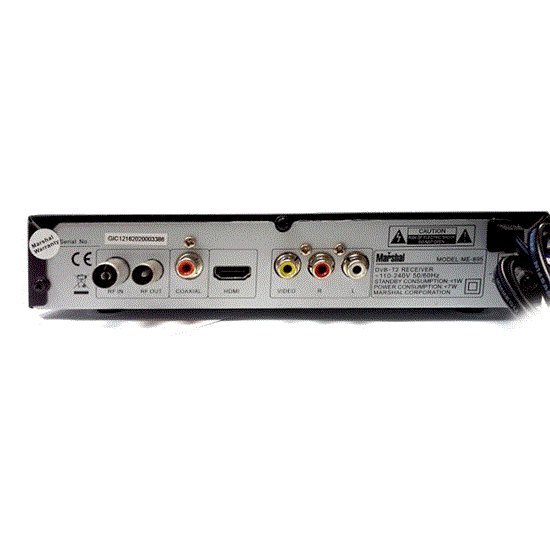 تصویر  گیرنده دیجیتال تلویزیون مارشال مدلME-895