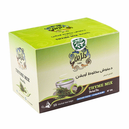 تصویر  دمنوش آویشن دلژین بدون نیاز به قند