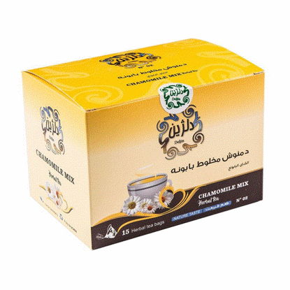 تصویر  دمنوش بابونه دلژین بدون نیاز به قند