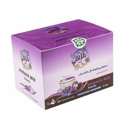 تصویر  دمنوش گل گاو زبان دلژین بدون نیاز به قند