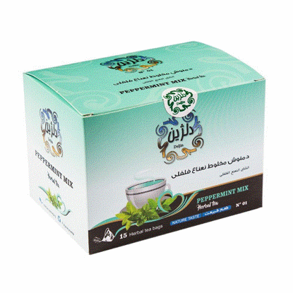 تصویر  دمنوش نعنا فلفلی دلژین بدون نیاز به قند