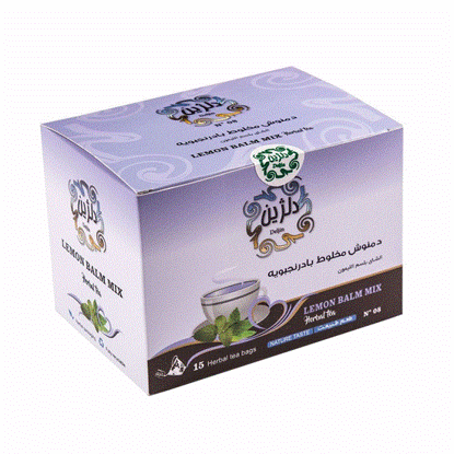 تصویر  دمنوش بادرنجبویه دلژین بدون نیاز به قند