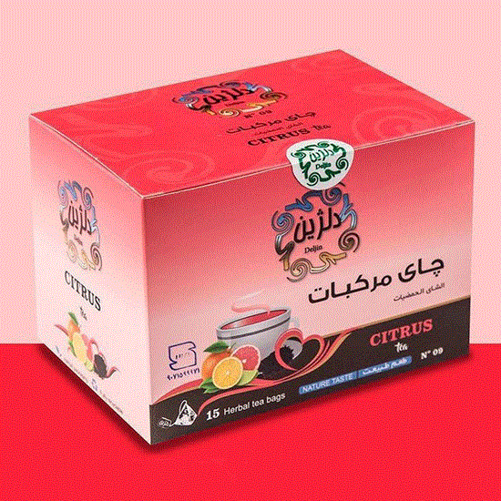 تصویر  چای مرکبات  دلژین بدون نیاز به قند