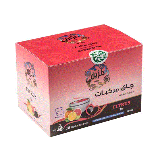 تصویر  چای مرکبات  دلژین بدون نیاز به قند