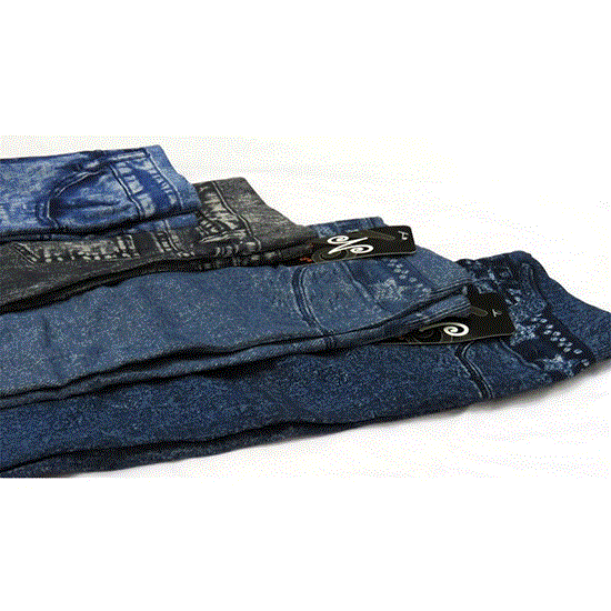 تصویر  ساپورت طرح لی ساده رنگ آبی JEAN DESIGN SUPPORT