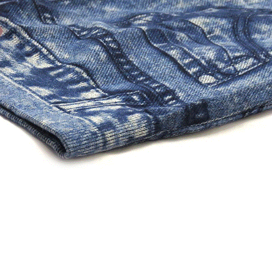 تصویر  ساپورت طرح لی ساده رنگ آبی JEAN DESIGN SUPPORT