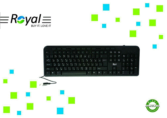تصویر  کیبرد رویال Royal K220
