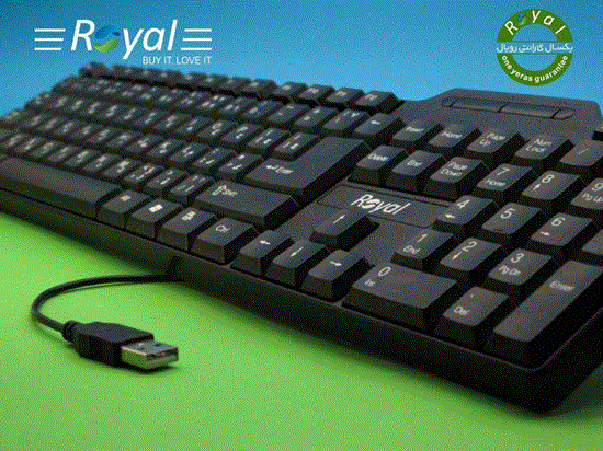 تصویر  کیبرد رویال Royal K220