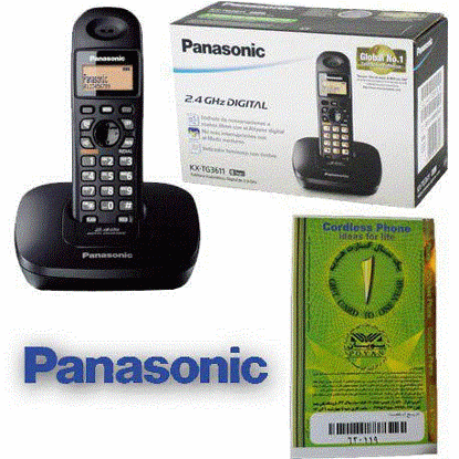 تصویر  تلفن بی سیم پاناسونیک(مالزی) مدلKX-TG3611BX