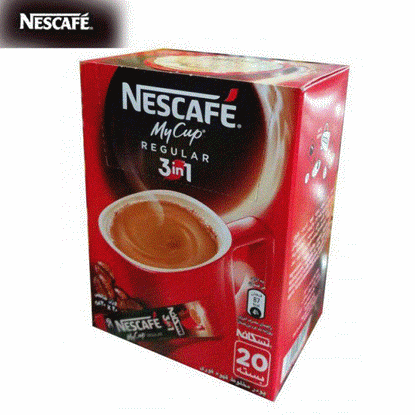 تصویر  نسکافه و پودر مخلوط قهوه فوری 20 عددی NESCAFE