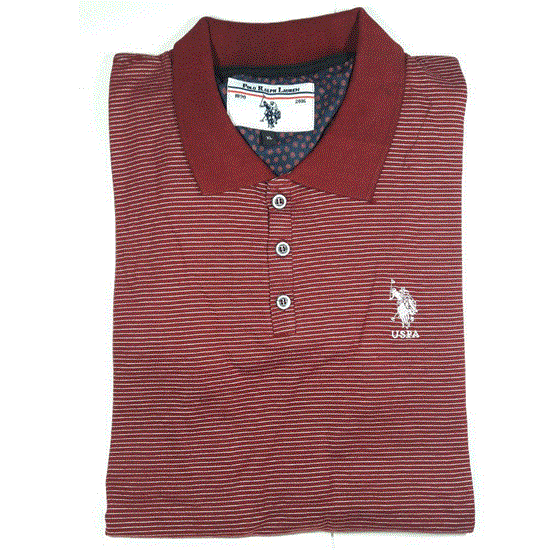 تصویر  تی شرت مردانه راه راه  ( نخ پنبه-پارچه ترک ) POLO