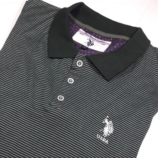 تصویر  تی شرت مردانه راه راه  ( نخ پنبه-پارچه ترک ) POLO