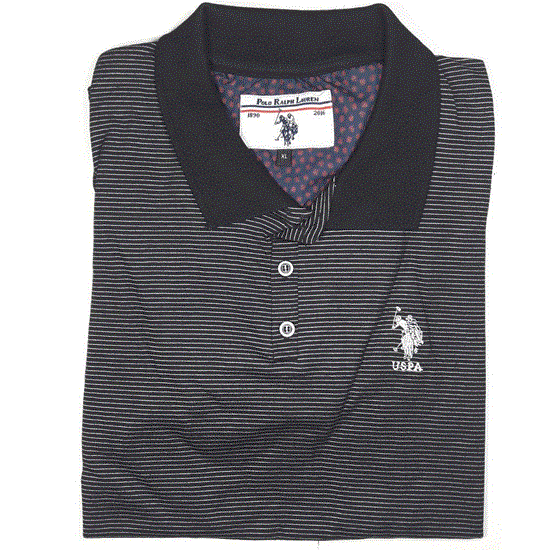 تصویر  تی شرت مردانه راه راه  ( نخ پنبه-پارچه ترک ) POLO