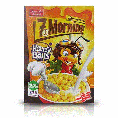 تصویر  کورن فلکس ( صبحانه کامل ) شیرین عسل