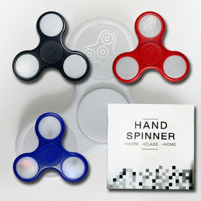 تصویر  اسپینر سه پره چراغ دار