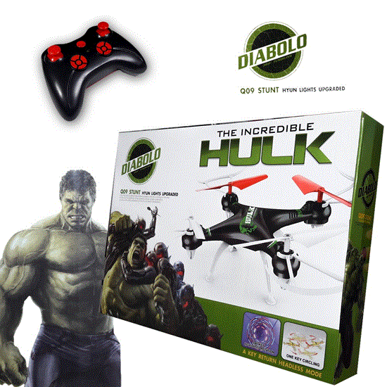 تصویر  کواد کوپتر 4 پره مدل هالک Flying quad coopter