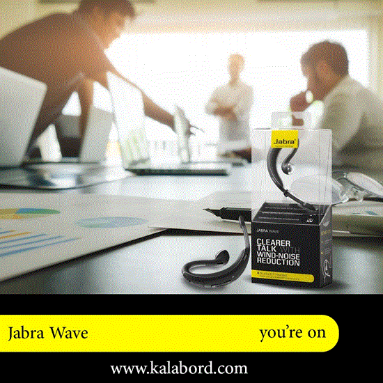 تصویر  هندزفری بلوتوث جبرا مدل jabra wave