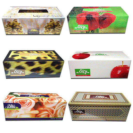 دستمال کاغذی جعبه ای بیتا 150 برگ