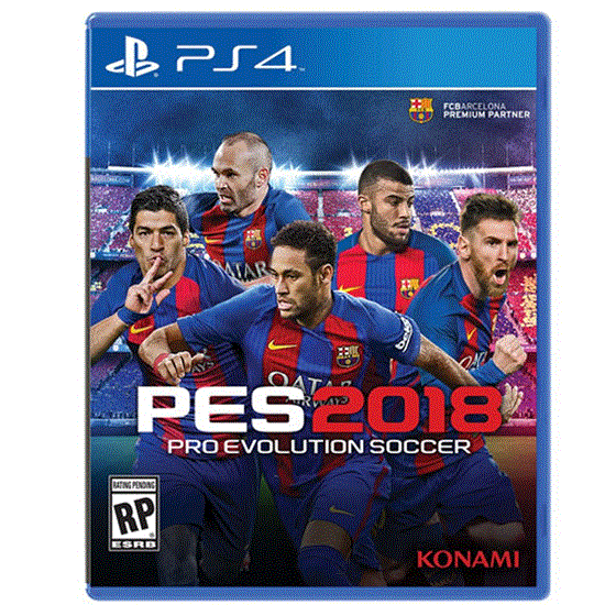 تصویر  بازی مخصوص پی اس4   Pro Evolution Soccer 2018