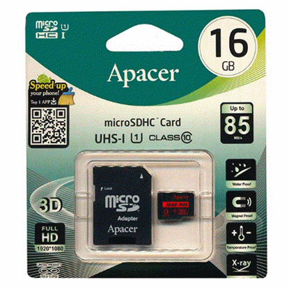 تصویر  کارت حافظه اپیسر16GB مدل UHS-I U1
