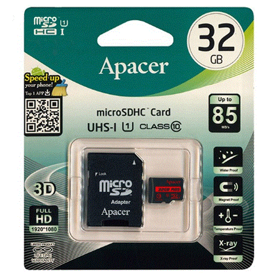 تصویر  کارت حافظه 32GB مدلUHS-I U1