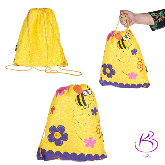 تصویر  پک کوله پشتی کوییلو طرح زنبور Quilo Bee Design