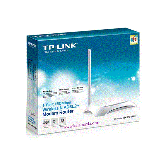 تصویر  مودم روتر بیسیم تی پی لینک مدل 8151 TP LINK modem