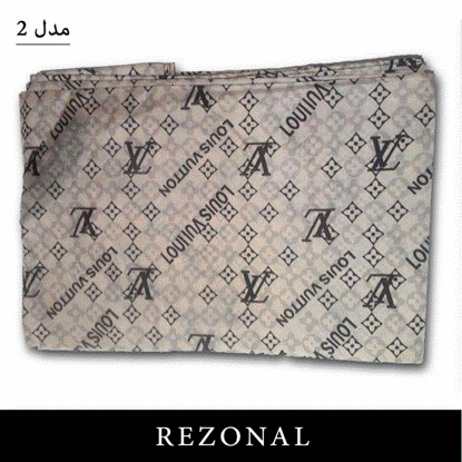 تصویر  پیشبند آرایشگاهی مدل LV کرم