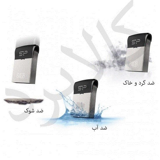 تصویر  فلش مموری سیلیکون پاور مدل T35 ظرفیت8GB