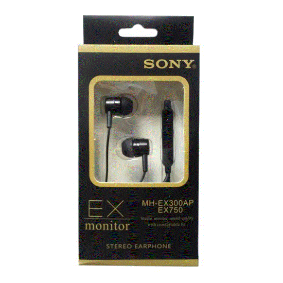 تصویر  هندزفری سونی مدل SONY HANDSFREE MH-EX300AP EX750