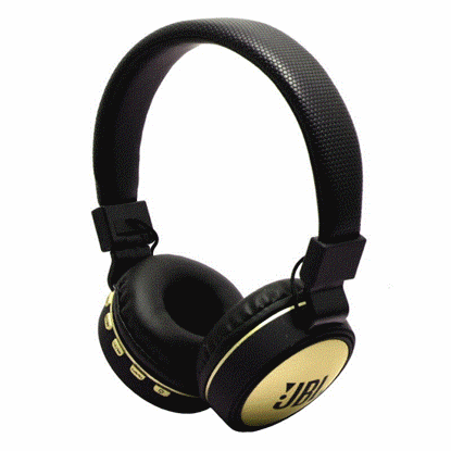 تصویر  هدفون جی بی ال طلایی مدل JBL wireless Headphone KD20