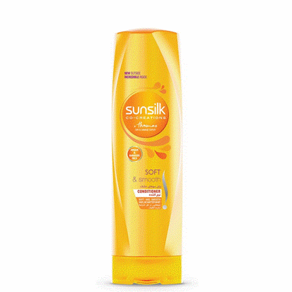 تصویر  نرم کننده سان سیلک زرد350 میلی لیتر