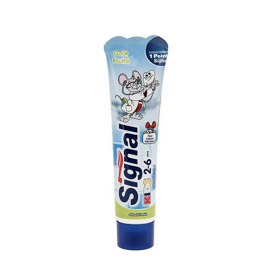 تصویر  خمیر دندان کودک سیگنال مدل FRUITY حجم 50ML