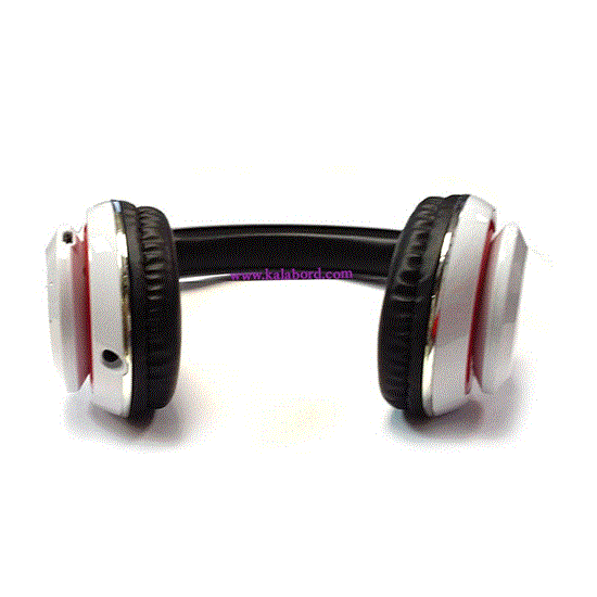 تصویر  هدفون رویال سفید مدل ROYAL wireless Headphone RH-811