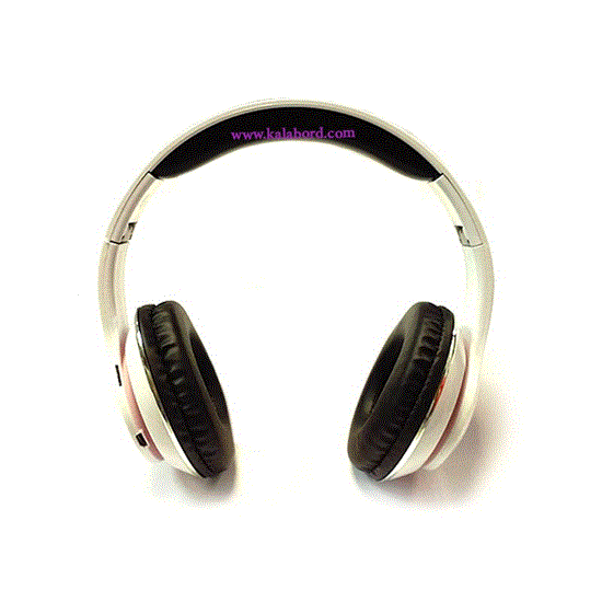 تصویر  هدفون رویال سفید مدل ROYAL wireless Headphone RH-811