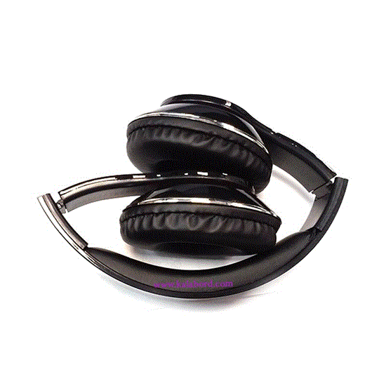 تصویر  هدفون رویال مشکی مدل ROYAL wireless Headphone RH-811