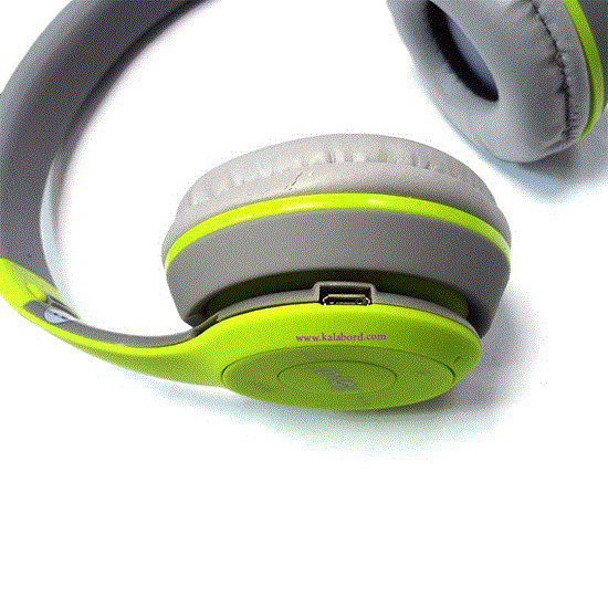 تصویر  هدفون رویال سبز مدل ROYAL wireless Headphone RH-812