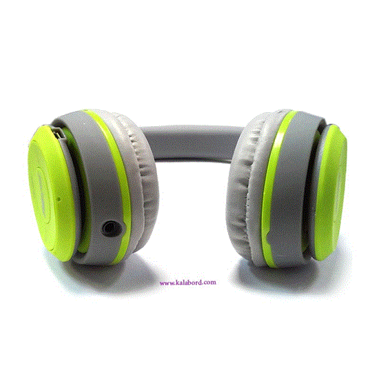 تصویر  هدفون رویال سبز مدل ROYAL wireless Headphone RH-812