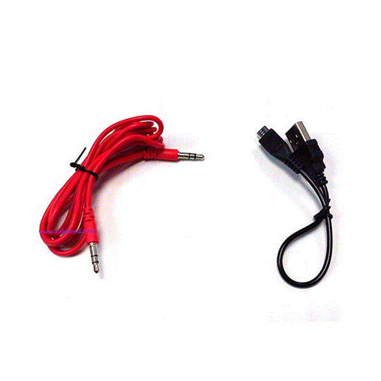 تصویر  هدفون رویال قرمز مدل ROYAL wireless Headphone RH-812