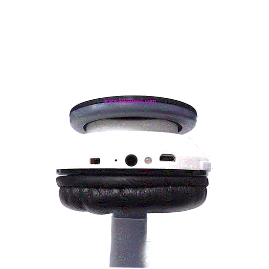 تصویر  هدفون حرفه ای رویال مشکی مدل RH-814