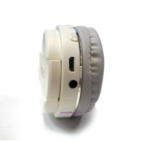 تصویر  هدفون رویال سفید مدل ROYAL wireless Headphone RH-813