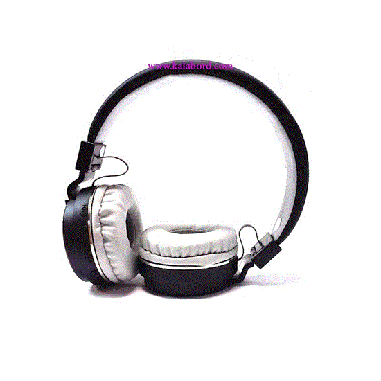 تصویر  هدفون رویال مشکی مدل ROYAL wireless Headphone RH-813