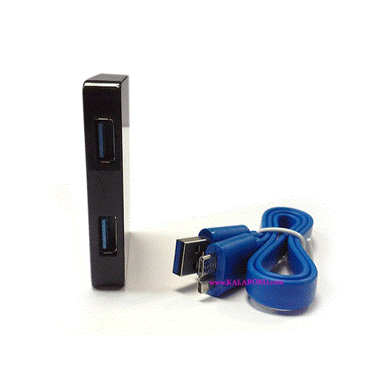 تصویر  هاب 4 پورت رویال مدل Royal usb 3 Hub RH3-414