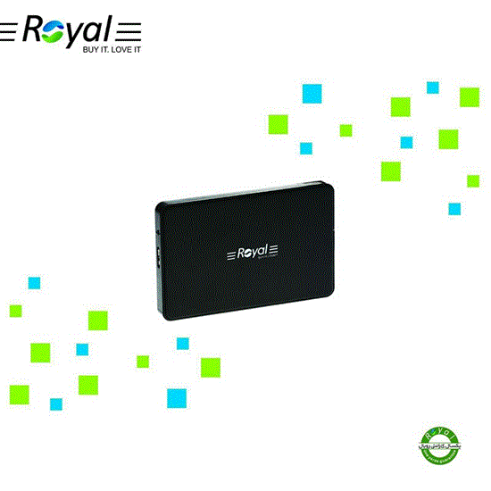 تصویر  هاب 4 پورت رویال مدل Royal usb 3 Hub RH3-414
