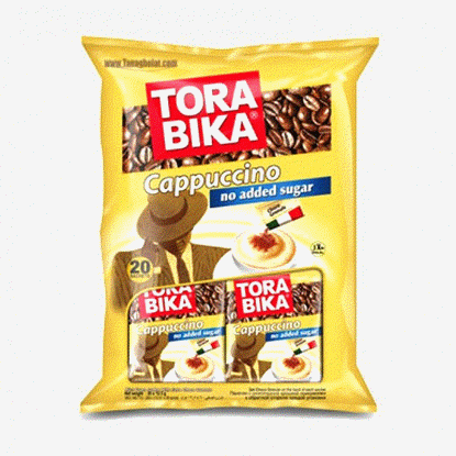 تصویر  کاپوچینو رژیمی بدون قند تورابیکا 20عددی