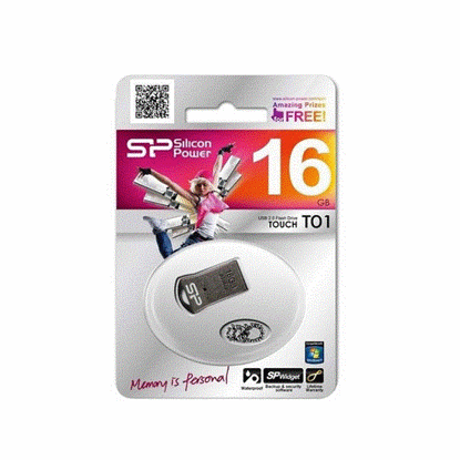 تصویر  فلش مموری سیلیکون پاور مدل T01ظرفیت 16GB