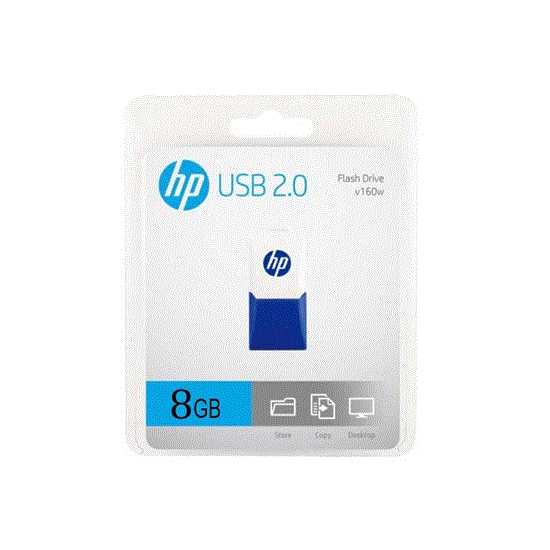 تصویر  فلش مموری اچ پی V160W ظرفیت 8GB