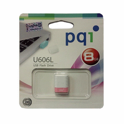 تصویر  فلش مموری پی کیو آی مدل 606L ظرفیت 8GB