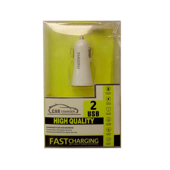تصویر  شارژر فندکی ریمکس مدل REMAX charger YH-103