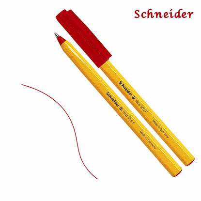 تصویر  خودکار اشنایدر رنگ قرمز مدل Tops 505